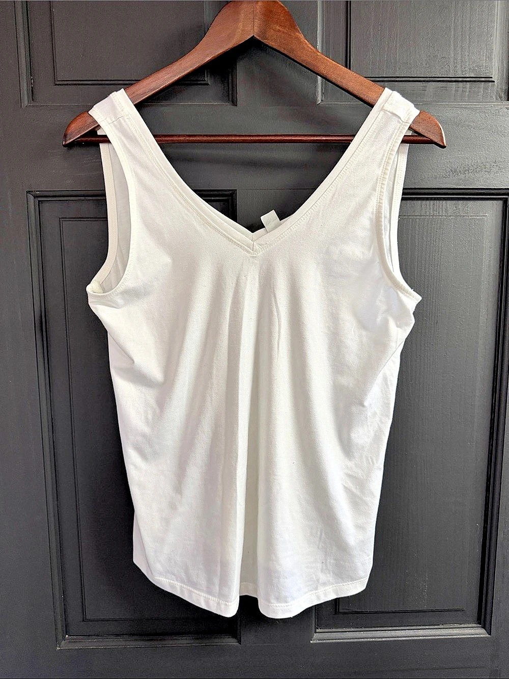 title nine Breeze Tank Top in White Medium